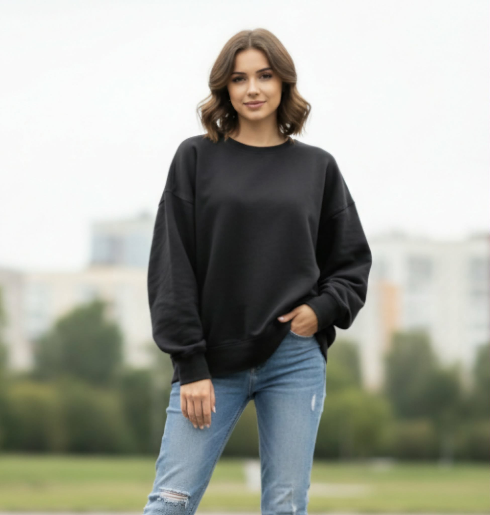 Džemperio lekalas Oversize