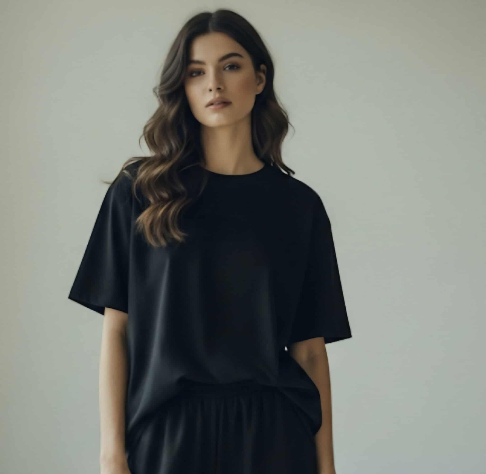 Oversized marškinėlių lekalas